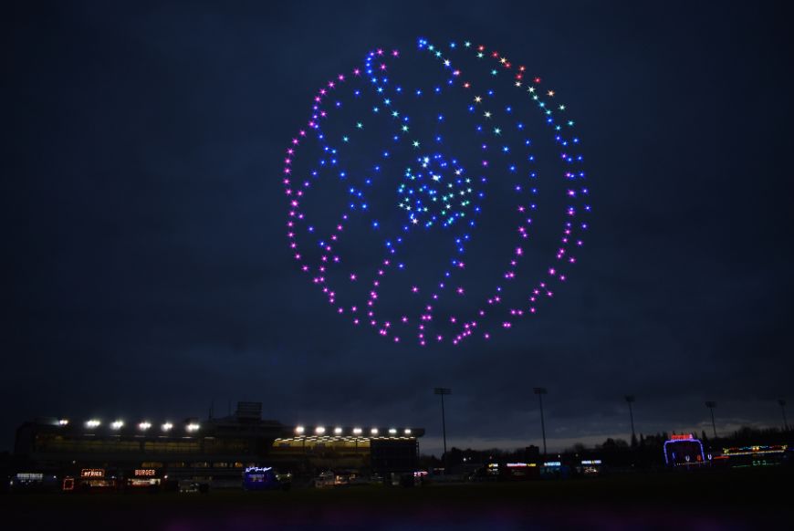 Evolution Drone Light Show: Bristol at Seat Unique Stadium - Visit Bristol