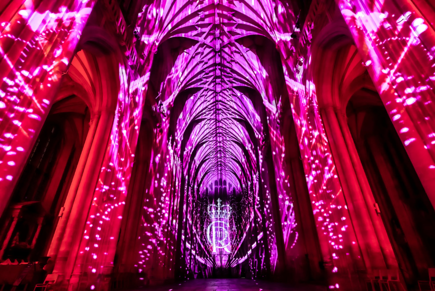 Wells Cathedral to bring new light show by Luxmuralis, ‘Crown and ...