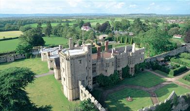 Thornbury Castle and surrounding grounds