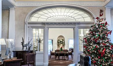 Bailbrook House Decorated Lobby