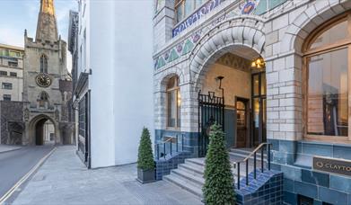 Clayton Hotel Bristol City Front Entrance