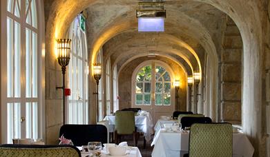 Cloisters Restaurant at Bailbrook House Hotel