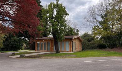 Cabin in woods