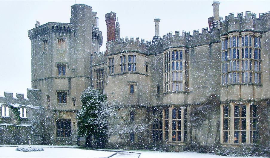 Thornbury Castle Snow