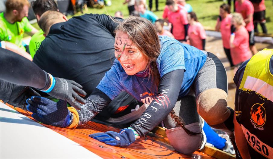 Tough mudder at Badminton