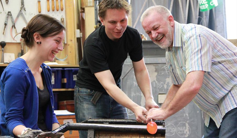 Glass Making at Bath Aqua Glass