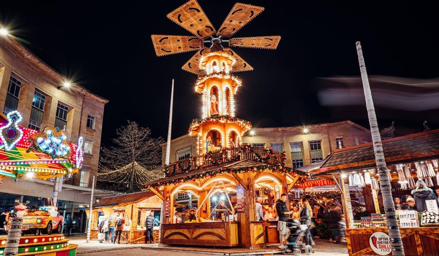 Bristol Christmas Market CREDIT James Bridle