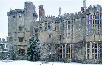 Thornbury Castle Snow