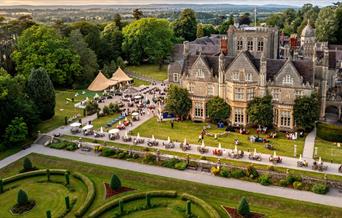 De Vere Tortworth Court Birds Eye view