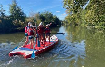 Paddle board Team Building