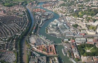 Aerial photo of Bristol