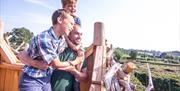 Family at Noahs Ark Zoo Farm