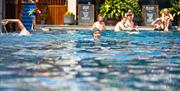 Bristol Lido person swimming