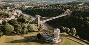 Clifton Observatory birds eye view