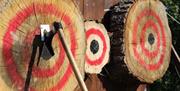 Axe throwing