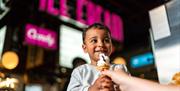 Za Za Bazaar - Child with ice cream